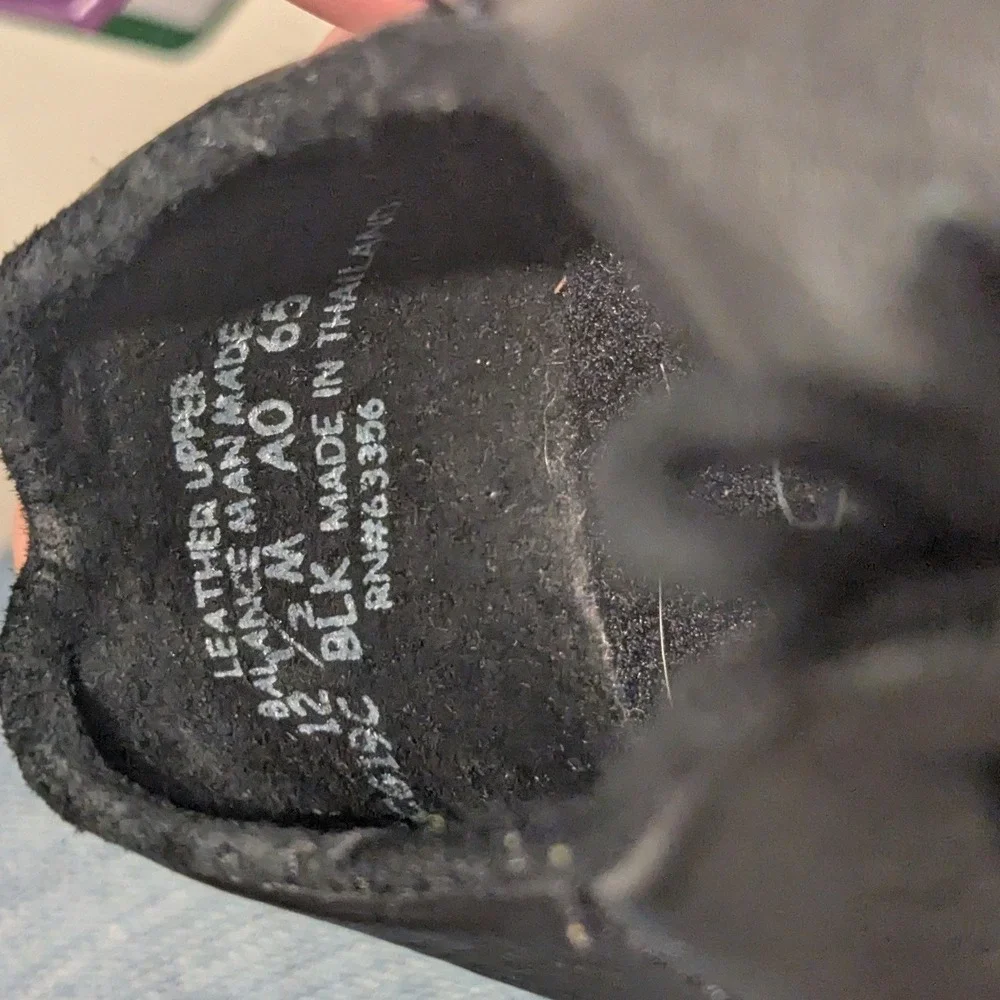 Capezio Kids Black Leather Tele Tone Tap Shoes CG19C Size 12.5 M